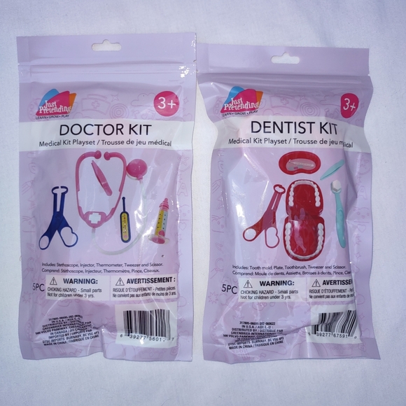 Doctor in Training Set Learn Exploration Imagination Play Toy Dentist Nurse - Picture 10 of 12